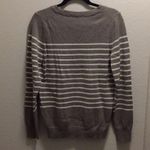 Gap  V-Neck Striped Wool Blend Sweater Size L Photo 6