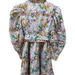 CELIA B Oliver Floral Scalopped Embroidered Midi Dress Size L White Size L Photo 10