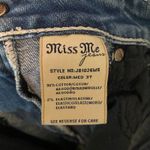 Miss Me  Boyfriend Bermuda Shorts Long Y2K Vintage Dark Wash Women's size 29 Photo 11