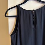 BCX  Black and White Contrast Hem Blouse Photo 5