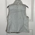 Weatherproof  Reversible Vest Faux Fur- Olive Small Photo 5