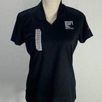 Nike  Golf Dri-fit Micro Pique Black Polo Shirt Size Small NWT Photo 0