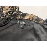 Guess  Claudia Black Lace Sleeveless Sheath Dress 6 Velvet Sexy‎ Party Lacy Photo 3