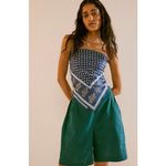 Free People  On Repeat Linen Shorts 8" Bermuda Beach Boho Relaxed Fit Women's XS Photo 7