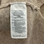 Madewell size XXS long open front cardigan sweater merino wool blend cream brown Photo 4