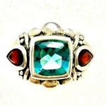 Sterling Silver Stamped 925 Jewelry Ring Photo 1