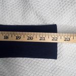 Chico's  Womens Navy Blue Turtleneck Sweater Size 1 Medium Long Sleeve Layering Photo 4