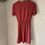 Lululemon  dress Unwind Your Mind speckled size 4 twist front short sleeve Photo 6