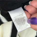 Sangria Black White Geometric Knit Dress Size Large Monochrome Knit Dress EUC Photo 10