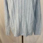 Azure Vintage Cardigan Sweater Knit Womens Medium Cottagecore Granny Button 70s Photo 6