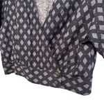 Banana Republic  Linen Blend Crop Wrap Style Top Size M Photo 3