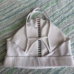 Nike White Sports Bra with Rainbow Stripe Photo 2