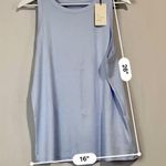 A New Day Women’s Basic Ribbed Tank Top Airy Blue NWT Photo 5