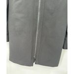 Toccin Black Now Tie Neck Zip Back Long Sleeve Modest Women 0 Dress Dark Peasant Photo 11