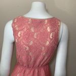 Flying Tomato Anthropologie Pink Lace Dress Photo 5