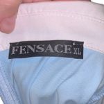 Fensace  Light Blue Long Sleeve Dress White Collar Photo 7