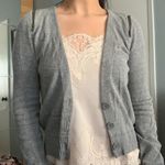 Material Girl Gray zipper detail cardigan Photo 6