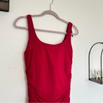 NWT Shapellx Pink Ruched Bodycon Sleeveless Midi Dress Size XL Photo 2