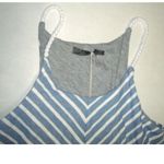 prAna New Womens NWT  S Blue White Seacoast Dress Organic Tank Rope Straps Photo 4