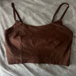 Aerie  Brown Bra Tank Top Photo 0