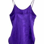 Undercover Wear MEDIUM American VINTAGE 70s Purple Floral Teddy Lingerie Slip Photo 4