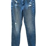 American Eagle Highest Rise Jegging Women’s 8 Distressed Skinny Jeans Frayed Hem Photo 0