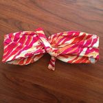 Carmen Marc Valvo Beautiful Summer Hawaiian Style Swim Bra Photo 1