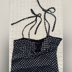 ZARA  Polka Dot Spaghetti Strap Bodysuit Photo 6