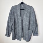 Michael Stars  Heather Gray Magdalena Shawl Collar Cozy Nubby‎ Sweater Medium Photo 0