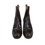 Kenneth Cole Brown Leather Chelsea Boots Block Heel Women's Size 9.5 Photo 2