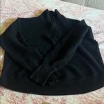 Black quarter zip Sweater Size L Photo 1