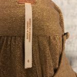 Free People COPY - size 6 gold and brown sleeveless dress Photo 4