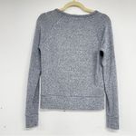 Aritzia Community Blue Crew Neck Long Sleeve Pullover Sweater Womens S Speckled Photo 6