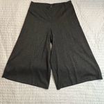 Sunny Taylor gray cropped wide leg career pants Size 10 Photo 0