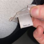 Loft Black Midi Dress Pleated Skirt w/ Belt Sz 2 Polyester Stretch V-neck Photo 7