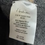 Babaton T.  Cashmere Blend Poncho Wrap Sweater Drape Sz M Aritzia‎ Photo 2
