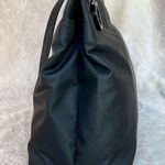 Salvatore Ferragamo Gancini Large Black Nylon 2-Way Bag Photo 8