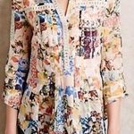 Anthropologie MAEVE BY Abella patchwork floral top Photo 0