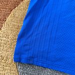 Lululemon  Train To Be Tank Top Blazer Blue Tone Cropped Women’s Size 4 See Pics Photo 3