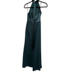 After Six Open Back Maxi Dress Women's Green 4R Photo 4