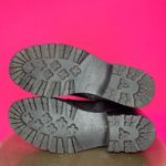 Kelsi Dagger KDB Black Leather Lug Sole Lace Up Combat Boot Sz 6 Photo 4