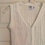Princess Polly  White Isaac Knit Stretch Lightweight Vest Top Photo 2