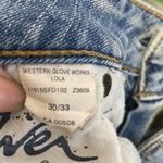 Silver Jeans  Lola distressed lace layered Low rise flare jeans Y2K size 30x33 Photo 6