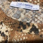 ZARA  trafaluc snakeskin T-shirt Photo 2