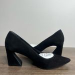 Vince Camuto  Hailenda Black Suede Women's Closed Toe Pump Size 5 #B1150 Photo 4