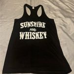 Tultex  Black and White Sleeveless Tank Top Photo 0