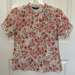 Allegra K  Floral Blouse Small Photo 0