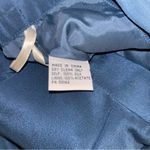 Talbots  100% Silk Trouser Slacks Pants, dark aqua teal, size 8 Photo 2