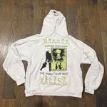 White Billie Eilish 2022 World Tour hoodie #BillieEilish #TourMerch Size M Photo 0
