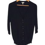 Joie  Womens Wool Blend V Neck Cardigan‎ Sweater Black Size Small Photo 0